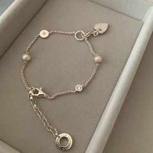 Thomas Sabo silver bracelet with heart charm